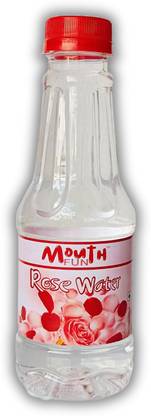 Mouthfun Rose Water (Gulab Jal) 200 ml | Pure and Natural Rose water Rose Liquid Food Essence