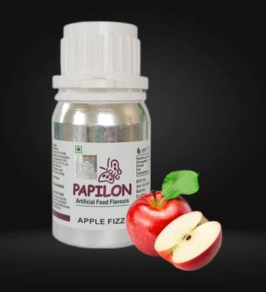 PAPILON Food Flavour 50ml - Apple Fizz For Cake/ Cookies/ Icecream/ Sweets Apple Liquid Food Essence