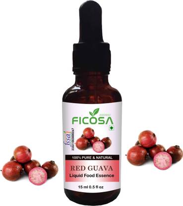 Ficosa Red Guava Flavour Guava Liquid Food Essence
