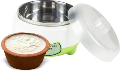 DN BROTHERS Yogurt Maker Machine, Stainless Steel Inner Container Electric Yogurt Maker 07 220 W Food Processor