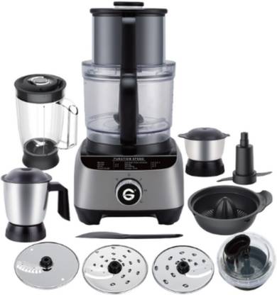 gorek technologies GT-FP101-1300 Watt Premium Design Copper Motor Mixer Grinder Enhanced Inlet 1000 W Food Processor