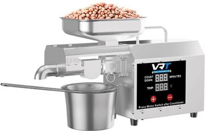 VRT 13Kg Heavy-Duty Oil Press/Maker Machine with Bigger Inlet Size 800 W Food Processor