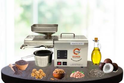gorek technologies GT-7T Automatic Oil Maker Machine With Advanced Digital Temp Controller 750 W Food Processor