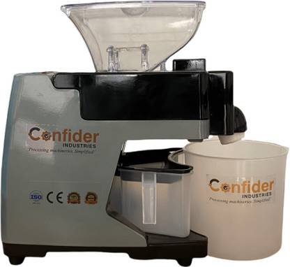 Confider industries Mini Oil Machine with Accessories | Best for Home Use | Fully Automatic 400 W Food Processor