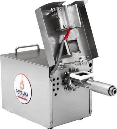 Savaliya Industries Stainless Steel Oil Maker Machine SI-601 (Silver) 400 W Food Processor