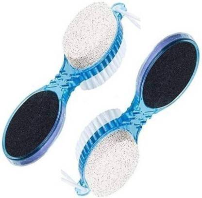 JKB TRADERS 4 In 1 Multi Use Pedicure Tool Brush For Cracked Heels
