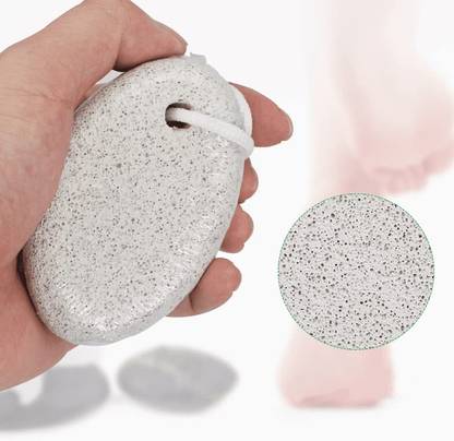 FLOXIT 2 PCS Foot Scrubber Stone Lava Pedicure Tool