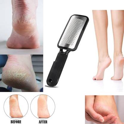 SIYDHA Pedicure Tool Foot Scrubber Brush With Long Handle For Foot Dead Skin Remover