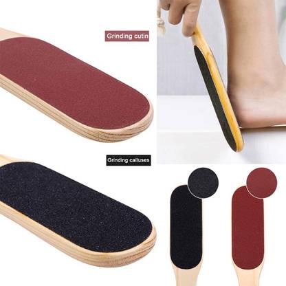 Miss Hot Foot Rasp File Callus Dead Skin Remover Pedicure Scrubber Tool Wood