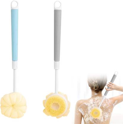 Aatisons Back Scrubber|| Anti Slip||Back Brush ||Long Handle with Stiff & Soft Bristles