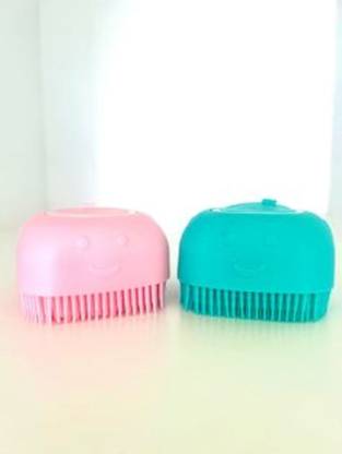 SHUBHI SHOPEE All-Purpose Silicone Scrub Brush (Pack of 1)