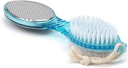 COSMIC 4in1 Foot Paddle with Metal Foot Rasp, Brush, Pumice Stone, and Abrasive Surface