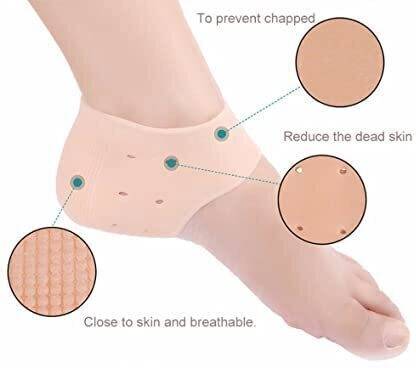 Adore Heel Support & 4 in 1 Foot Cleaner Scrubber Brush