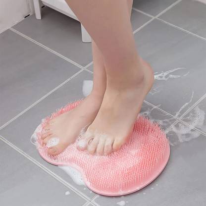 BYKOINE Shower Foot Scrubbers for Massage Scrubber Floor Shower Massage Mat Foot Brush