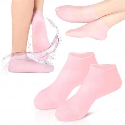 JJDENTERPRISE Men's and Women's Hydrating Silicone HEAVY QUALITY Gel socks for dry