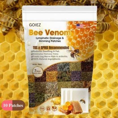 GOIEZ Bee Venom Detox Foot Patches For Men To Support Restful Nights (10 Patches)