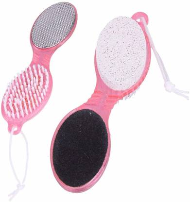 Ketamine 4In1 Multi Use Pedicure Paddle Brush-4 Step Pedicure-Cleanse,Scrub,File And Buff