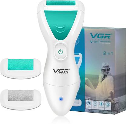 VGR V-812 Professional 2in1 Fully Waterproof IPX6 Callus Remover (Green)