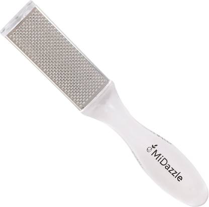 Midazzle 2 in 1 Rectangle Foot Scrubber, Callus Remover (MIFF00007) - Colors May Vary