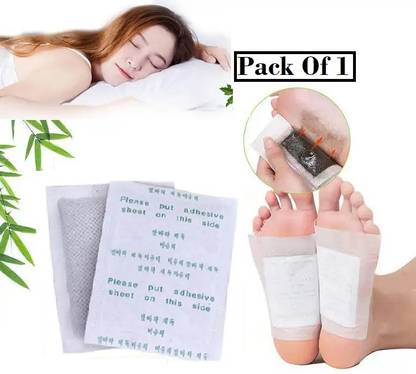 FlyTouch Natural Health Foot Detox Pads Relaxing Foot Patches Sleep Promoting Foot Pad DB
