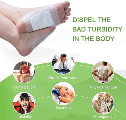 PRATYANG Premium Quality Cleansing Detox Foot Patch Toxin Remover(2Pkt-20 Pads) p242