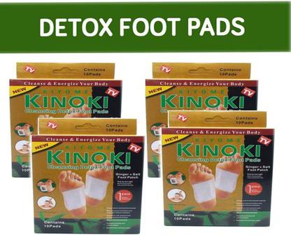 KIYOME KINOKI DETOX | All Natural & Premium Ingredients for Best Relief & Results | Apply, Sleep & Feel Better[PACK OF FOUR]