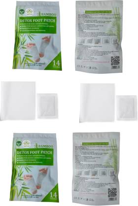 Agarwals Premium Swadeshi Herbal Organic Detox Foot Patches, Toxin Remover (28 Patches)