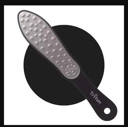TRITON Double Sided Lazer and Emery Foot ScraperFiler for Hard&Dead Skin Callus Remove