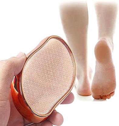 Dr Foot Glass File Callus Remover | Foot Scraper Rasp LATEST INNOVATION - ROSE GOLD