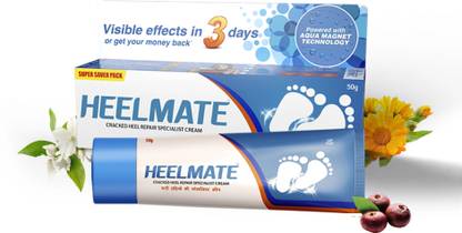 Heelmate Cracked Heel Repair Cream Super Saver Pack | Non-Greasy & Dermatologist Tested