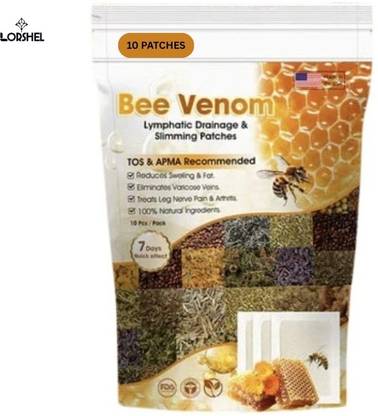 LORSHEL Bee venom foot patches remove toxins and improve mood naturally