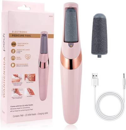 Denzo Electric Callus Remover for feet Rechargeable Pedicure Tool for Dead Skin
