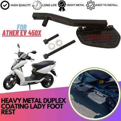 anmol enterprises SRX- HEAVY METAL LADY FOOTREST ATHER EV 450C Foot Rest