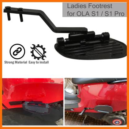 Znee Smart Ladies Footrest Assly. Compatible for OLA S1 / S1 Pro Electric Scooter Foot Rest