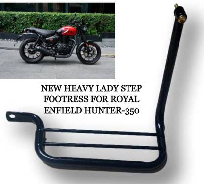 Huims premium Heavy Metal Motorcycle Back Passenger For Hunter 350 Foot Rest