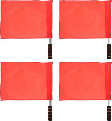 YMD Lineman's Referee Flag for Football, Hockey and Soccer (Pack of 4) Football Foul Card