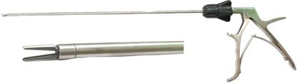 Vikas Enterprises Laparoscopic Clip Applicator Double Action 5mm Forceps Jar