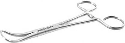 SurgiVision Towel Clamp Forceps – Surgical-Grade Instrument for Securing Drapes and Tissues Forceps Jar