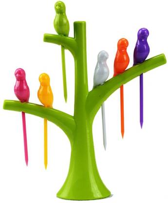 The Orion Disposable Plastic Fruit Fork, Salad Fork