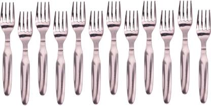 Dev Industries DEV INDUSTRIES Stainless Steel Baby Fork, Dinner Fork, Fruit Fork, Salad Fork, Serving Fork Set
