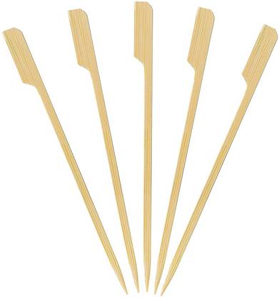 Amaxone Disposable Bamboo Dessert Fork, Dinner Fork, Fruit Fork, Salad Fork, Serving Fork Set