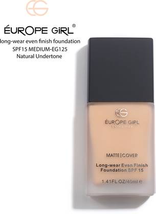 Europe Girl Matte Cover- 125 Foundation