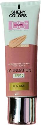 SHENY COLORS C.C CREAM FOUNDATION , FLAWLESS LOOK BEAUTY, LONG TIME WEAR Foundation