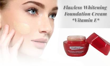 maliao Flawless Whitening FOUNDATION CREAM Vitamin E Foundation