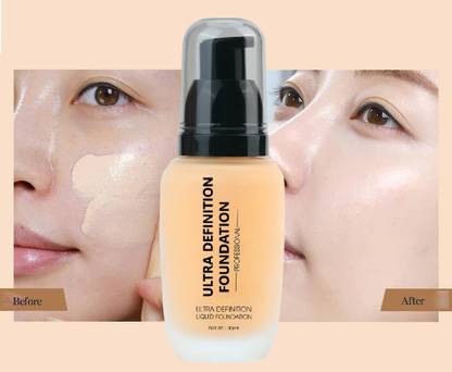 DARVING Ultra HD High Definition oil Free Normal to Oily Skin Liquid Foundation