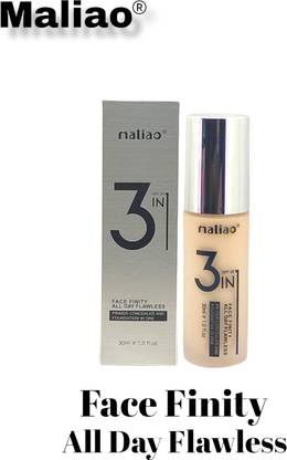 maliao Face Finity Primer Concealer 3 in 1 All Day Flawless SPF 20 * Foundation