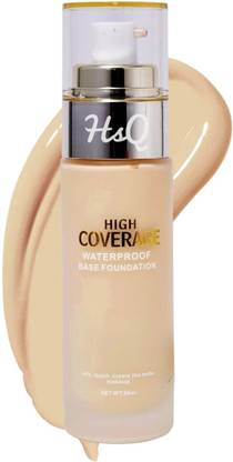 HSQ Liquid Foundation with Full Coverage – Long Lasting & Sweatproof Foundation