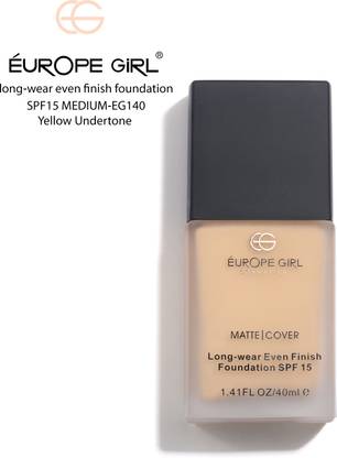 Europe Girl Matte Cover - 140 Spf-15 Foundation