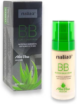 maliao BB Blemish Balm Cream Aloevera Moisture Foundation ** Foundation