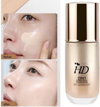 DARYUE Full Coverage HD Super Smooth Cream Foundation waterproof Foundation